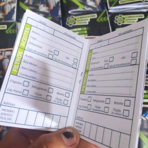 100 libretas de control